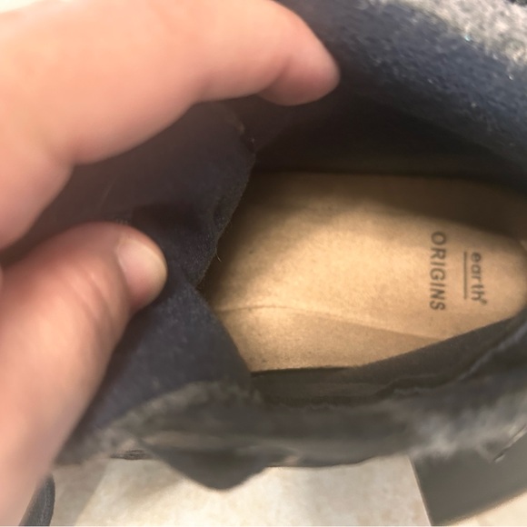 Earth Origins Stylish Blue High-Top booties sneakers - Picture 8 of 9